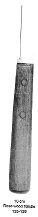 Plastic Knife, Rose Wood Handle